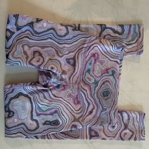 DYI marble high waist legging